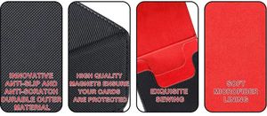 Boîte de rangement pour cartes de jeu Torson 100+ Premium en cuir PU avec doublure en velours, écologique, monobloc, pour cartes Yu-Gi-Oh - Product Image 2