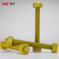 Wholesale Coated Metric M14 M16 M18 M20 M24 M27 M30 M36 Blue Green Red Corrosion Resistant Industrial Full Threaded Rod