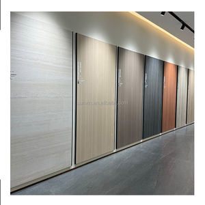 Azulejos Finos de Cerámica de Porcelana Pulida, Formato Grande de 1 Metro Cuadrado, Piedra Sinterizada de Travertino para Salón, Comedor, Sala de Estar y Exteriores - Product Image 4