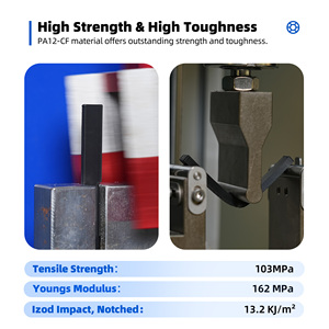 <span class=keywords><strong>Filament</strong></span> Inslogic <span class=keywords><strong>PA12</strong></span>-<span class=keywords><strong>CF</strong></span> résistant aux chutes et aux impacts, <span class=keywords><strong>filament</strong></span> d'imprimante 3D résistant à l'usure, <span class=keywords><strong>filament</strong></span> 3D - Product Image 2