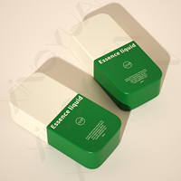 Bouteilles de collier d'huile essentielle bouteilles d'huile corporelle de forme unique emballage haut de gamme bouteilles personnalisées sérum d'huile