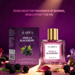 Brume <span class=keywords><strong>parfum</strong></span>ée pour cheveux <span class=keywords><strong>et</strong></span> corps à la vanille <span class=keywords><strong>et</strong></span> à la mûre, <span class=keywords><strong>parfum</strong></span> floral fruité avec rose <span class=keywords><strong>et</strong></span> bois <span class=keywords><strong>de</strong></span> santal, 1,7 fl.oz - Product Image 1