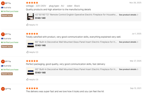 Support TV en bois avec cheminée décorative à LED 3 couleurs et armoires de rangement pour la maison et l'hôtel - Product Image 5