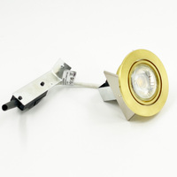 Feu Stop LED 12W 20W Downlight étanche pour bureau commercial Éclairage encastré sans garniture pour bureau à domicile