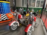 Parc d'attractions intérieur moto tour kiddie moto électrique jeu de course à vendre
