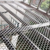 Clôture de sécurité en maille plastique HDPE PE industrielle, barrière de sécurité pour jardin agricole avec géogrilles pour protéger le gazon