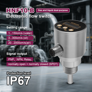 Tùy chỉnh OEM Cảm biến lưu lượng nước, nhà máy điện tử PNP/NPN đầu ra khuếch tán nhiệt chuyển đổi dòng chảy - Product Image 2