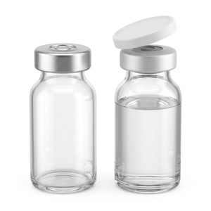 Distinct Color Series Flip Off Tearable Caps with Silver Aluminum Base for Peptide Laboratory Glass Xilin Vial Sealing Use - Product Image 6