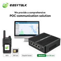 Solution de communication logistique Easytalk : Serveur PC Blade privé CE pour 100 utilisateurs, avec fonction Push Talk et talkie-walkie, deux processeurs X86