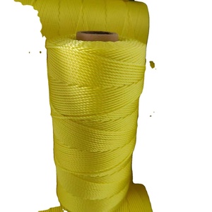 Cordes tressées en nylon à 3 brins, personnalisées en usine, pour la construction, l'emballage flexible, la bobine, la ligne de maçonnerie, 0,5-3 mm - Product Image 1