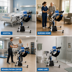 Silla Elevadora Eléctrica para Baño para Personas Mayores y Discapacitadas |   Equipo <span class=keywords><strong>de</strong></span> Rehabilitación <span class=keywords><strong>de</strong></span> Alta Resistencia con Capacidad <span class=keywords><strong>de</strong></span> 125 kg y Altura Ajustable - Product Image 3