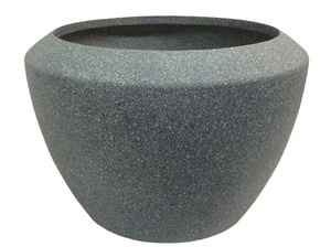 WOODZI Vaso <span class=keywords><strong>da</strong></span> Fiori in Fibra di Vetro e Cemento, Economico, Durevole, Leggero, di Piccole Dimensioni, per Esterni e Giardino, Colore Personalizzabile - Product Image 2