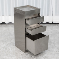 Bojue Multifonctionnel Barber Shop Cabinet Coiffeur Outil Table Multi-Couche Stockage RackSalon Meubles Table De Salon Chambre