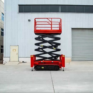 Hot-bán 12M tất cả các địa hình Điện Thủy lực Crawler Scissor Lift nền tảng - Product Image 1