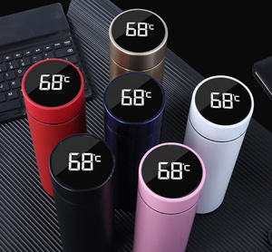 <span class=keywords><strong>Intelligent</strong></span> Tasse <span class=keywords><strong>intelligent</strong></span> OLED <span class=keywords><strong>thermos</strong></span> tasse température affichage bouteille <span class=keywords><strong>thermos</strong></span> tasse 304 doublure en acier inoxydable <span class=keywords><strong>thermos</strong></span> - Product Image 2