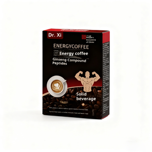 Men's Energy Mellow Cream Black Coffee Oyster Compound Peptide Ginseng Deer <strong>Whip</strong> Rhesus <strong>Instant</strong> Coffee Sunny 100g in Box - Product Image 1