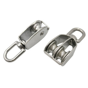 M15 M20 M25 M32 M50 M75 M100 304 thép không gỉ xoay mắt đơn và đôi ròng rọc - Product Image 5