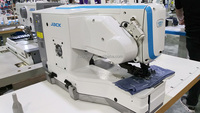 Nouvelle machine à boutonnières électronique JACK 1790G, machine à coudre industrielle automatique informatisée avec écran tactile