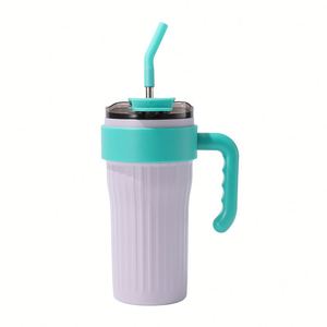 Termo Clásico de Acero Inoxidable 316 con Doble Aislamiento al Vacío, Asa para Café, Portátil, con Ventosa para Coche, Mantiene la Temperatura de 12 a 24 Horas, Regalos Empresariales - Product Image 6