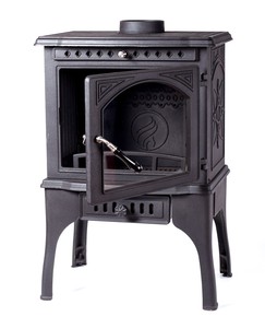 Poêle à <span class=keywords><strong>bois</strong></span> domestique utilisable pour la cuisson. <span class=keywords><strong>Cheminée</strong></span> pour cuisiner et chauffer. - Product Image 1