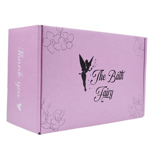 Sinh thái thân thiện tùy chỉnh in ấn cứng nhắc màu tím vận chuyển hộp bưu phẩm hộp các tông sóng hộp cho hat vải quà tặng bao bì - Product Image 6