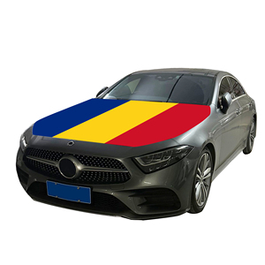 Coprimotore Auto con Bandiera <span class=keywords><strong>Romania</strong></span>, Coprimotore Personalizzato Resistente all'Usura e Durevole - Product Image 3