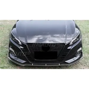 <b>For</b> Nissan Altima Teana 2016-2021 Body Kit Bumper Apron Glossy Black Sport Style Front Bumper Splitter <b>Diffuser</b> <b>Car</b> Accessories - Product Image 4