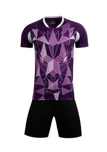 Kaus sepak bola dapat diatur dan set sepak bola lengkap, pakaian olahraga sepak bola Amerika dengan layanan OEM dari pemasok Tiongkok - Product Image 4