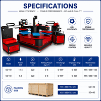 Máquina de Prensa de Calor Rotativa Digital Inteligente de 7 Estaciones, Equipo Automático de Transferencia de Calor para Producción de Prendas por Sublimación