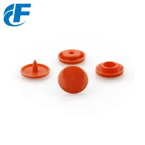 Factory Produce Low MOQ Colorful Plastic POM Snap Buttons For Clothes