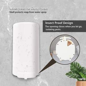 Râpe à savon murale pour savon en barre, sans perçage, étanche, pour salle de bain - Product Image 3