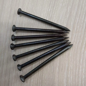 Clous en acier trempé noir de haute qualité de 1'' à 4'' pour la construction, technique d'électrogalvanisation - Product Image 1