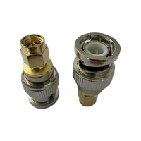 Adaptateur BNC/SMA-JJ d'alimentation d'usine connecteur adaptateur BNC mâle vers SMA mâle