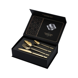 Juego de Cubiertos de Acero Inoxidable Pei Jiale, 24 Piezas, 6 Servicios, Juego de Regalo para Comedor Occidental, Cuchillo, Tenedor y Cuchara Duraderos - Product Image 3