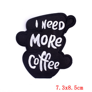 En Stock, parche para planchar con varios estilos, bordado de dibujos animados, <span class=keywords><strong>Campari</strong></span>, jugo, café, <span class=keywords><strong>vino</strong></span>, parches para Decoración - Product Image 5