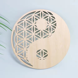 Fabbrica su misura di taglio Laser e stampa UV servizio di <span class=keywords><strong>legno</strong></span> <span class=keywords><strong>Mandala</strong></span> <span class=keywords><strong>da</strong></span> <span class=keywords><strong>parete</strong></span> arte decorazione per la casa ornamenti regali di festa - Product Image 6