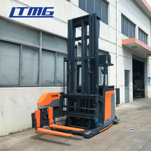Carretilla elevadora de pasillo estrecho LTMG 1200kg 1600Kg espacio de trabajo pequeño <span class=keywords><strong>AGV</strong></span> carretilla elevadora de 3 vías para almacén - Product Image 1