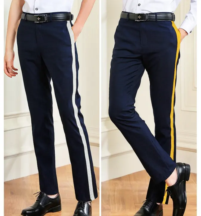 Pantalon de travail en nylon à coque droite uniforme de sécurité pour hommes