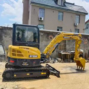 Mini-excavatrice Sany SY35U d'occasion, excellente condition, bonnes performances, excavatrice Sany SY35U très demandée - Product Image 3
