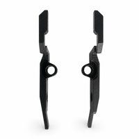 Haotewei Pince de serrage et mandrin réglables de type évidé Autowell Noir Personnalisable Matériau 4Cr13 Modèle 050K
