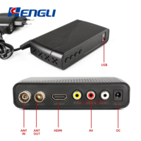 Decodificador de TV Digital DVB-T2 MPEG4 Full HD 1080P Receptor DVB-T2/C STB para Canales Locales Gratuitos