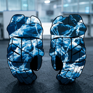 Gants de hockey sur glace en cuir sublimé ADDOS, nouveau design, avec logo personnalisé pour l'automne - Product Image 3