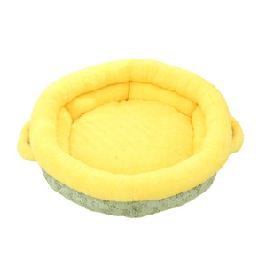 Round Pet <b>Bed</b> Double-Layer Polyester Fiber Cat <b>Dog</b> Nest Warm Winter Sleeping Pad Four Seasons Use - Product Image 5