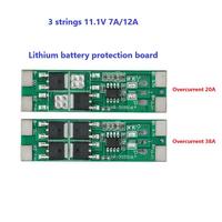 En stock : Carte de protection BMS Li-ion 3S 11.1V 5A 10A pour batterie 18650, idéale pour lampadaires solaires, lampes LED et pulvérisateurs