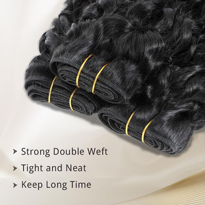 Extensiones de Cabello Humano PiXie Curly, 100% Cabello Humano Virgen Brasileño Sin Procesar, Extensiones de Cabello con Textura PiXie Curly - Product Image 2