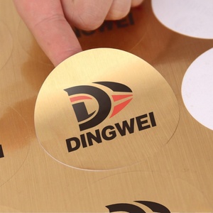 Hot bán hàng điện tử điều khiển dán cảnh báo nhãn điện Sticker vàng sáng nhiệt độ cao Vinyl bao bì nhãn - Product Image 3