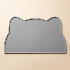 Custom Silicone <b>Pet</b> Placemat Waterproof Non-slip Food Grade <b>Pet</b> <b>Feeding</b> <b>Mat</b> for Dogs and Cats Anti-Spill Bowl <b>Mat</b> - Product Image 1