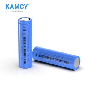 Batería KAMCY <span class=keywords><strong>18650</strong></span> de 2200 mAh, 3.7 V, Recargable, de Iones de Litio, Celdas de Batería de Iones de Litio <span class=keywords><strong>18650</strong></span> - Product Image 1