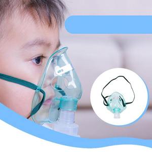 Iso Ce masker <span class=keywords><strong>Aerosol</strong></span> bayi dewasa <span class=keywords><strong>Nebulizer</strong></span> Pvc masker oksigen Nebulize dengan tabung transparan - Product Image 3