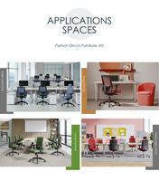 Vente chaude de ménage échantillon gratuit conception originale dossier personnalisé Support de cou chaises de bureau ergonomiques